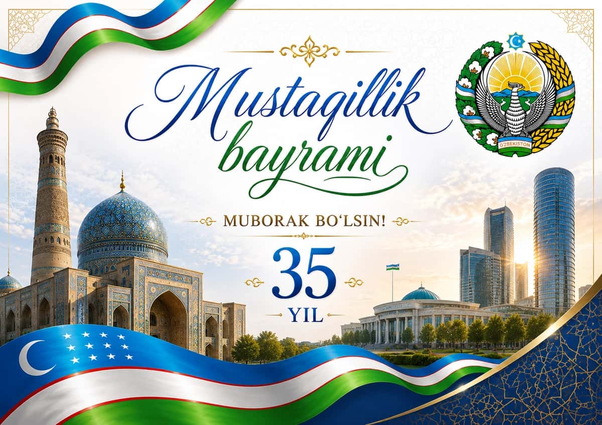 35 Yillik Muborak Tabriknoma Dizayni 1