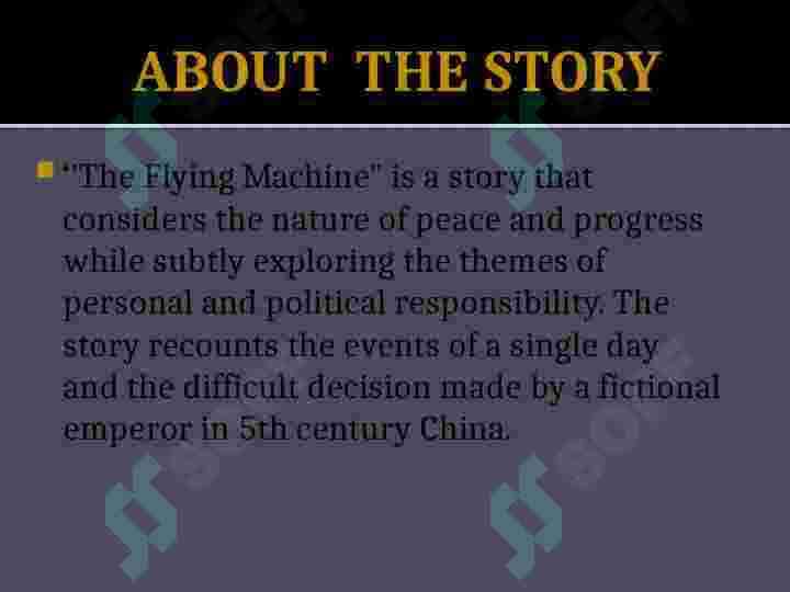 flying machine ray bradbury ppt 2