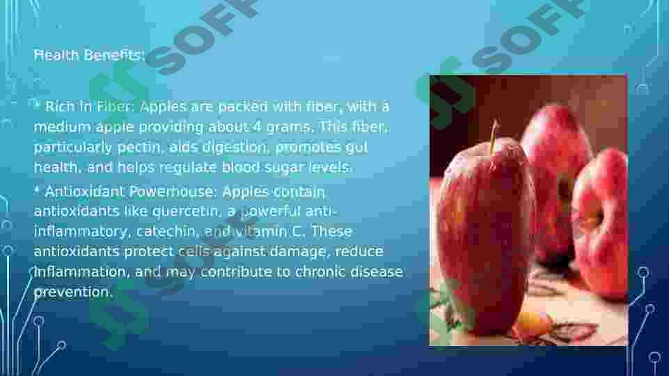 Topic: Description of the market price of fruits and vegetables 4
