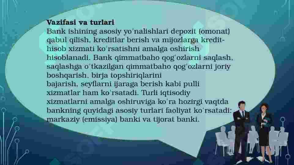 Bank tushunchasi. Dunyodagi eng yirik banklar top 10taligi. 4