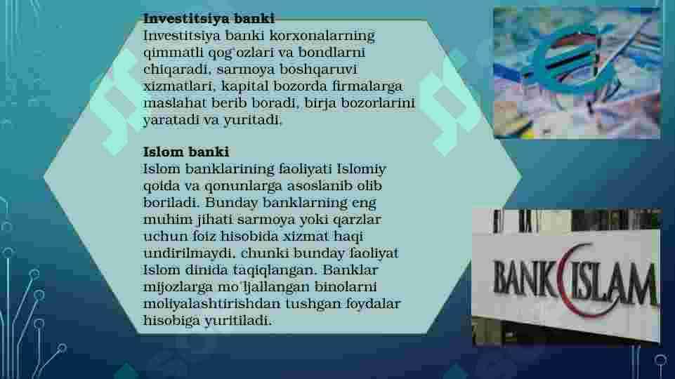 Bank tushunchasi. Dunyodagi eng yirik banklar top 10taligi. 7