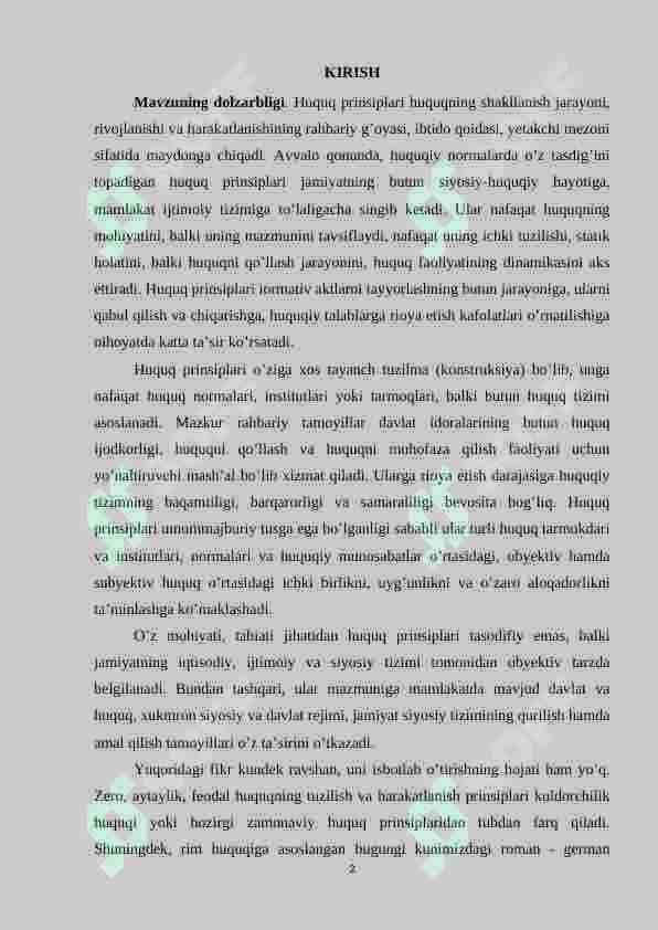 Huquq prinsiplari 2