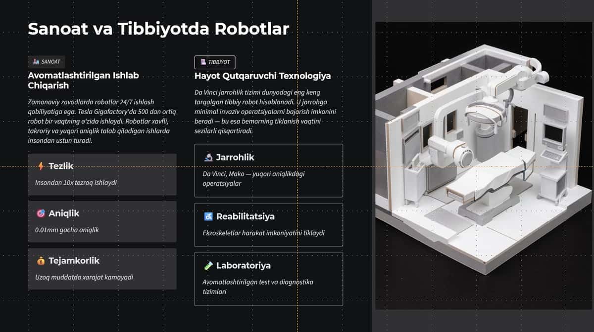 Robototexnika — Kelajak Texnologiyasi Bugun 2