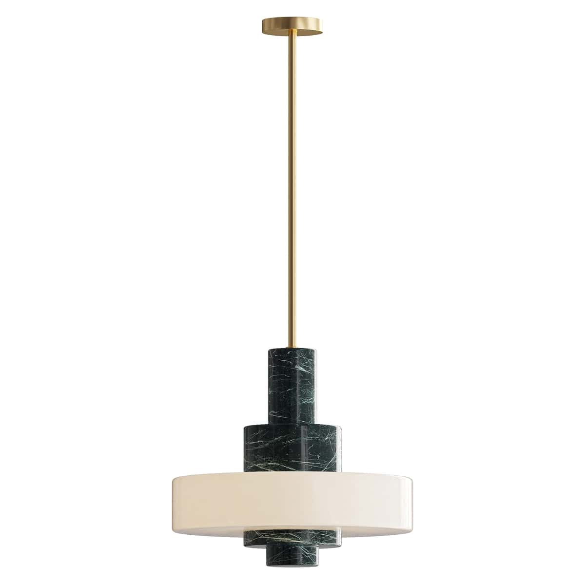 Mercury Green Marble Pendant Lamp 2
