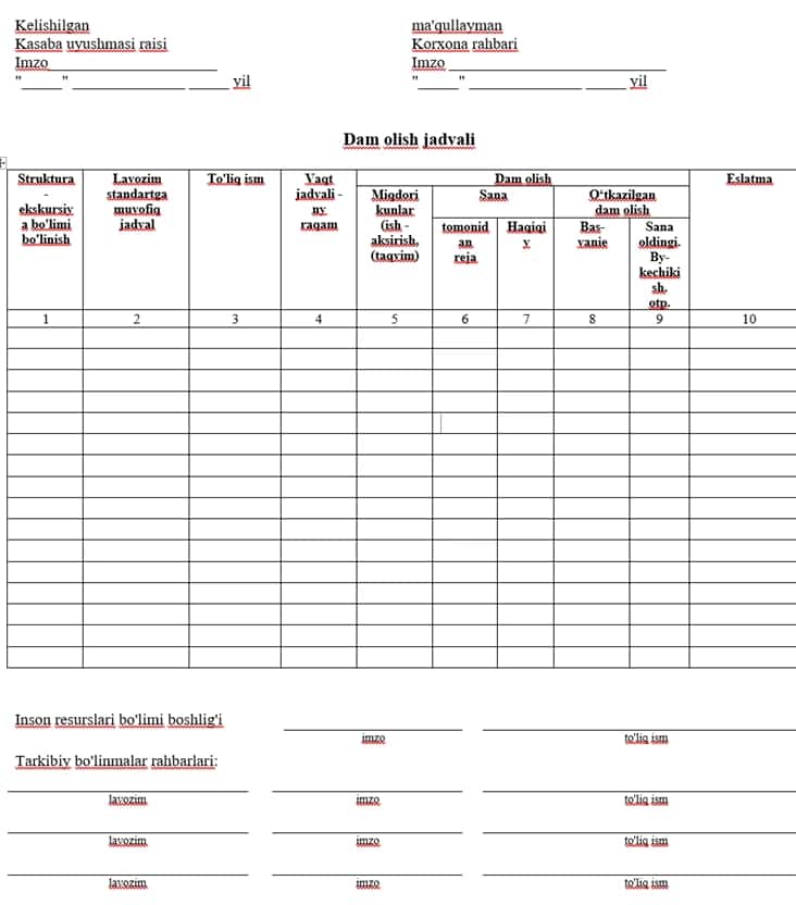 T-7 forma shakli ruscha va o'zbekcha variantda 1