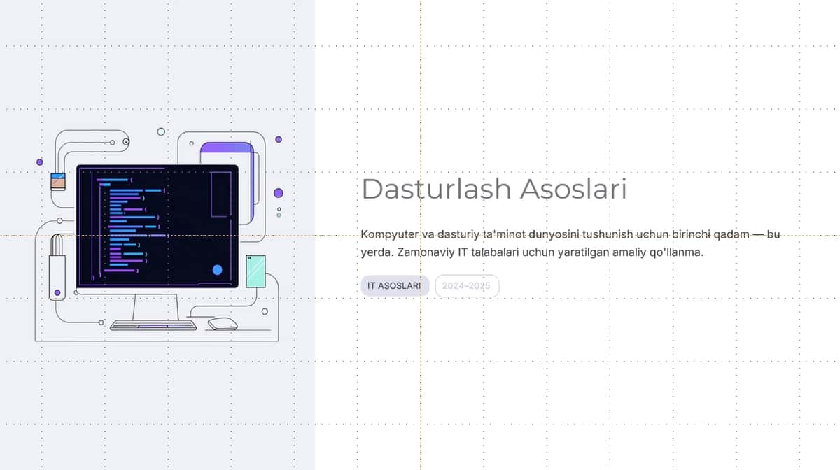 Dasturlash Asoslari 1
