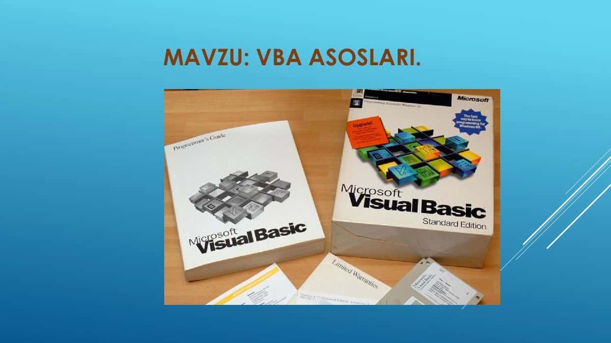 VBA asoslari 2