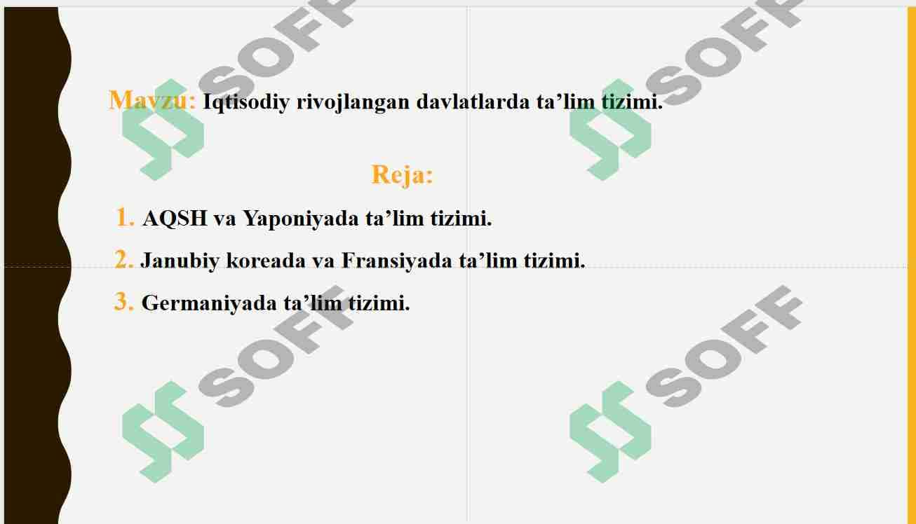 Iqtisodiy rivojlangan davlatlarda ta’lim tizimi. 4