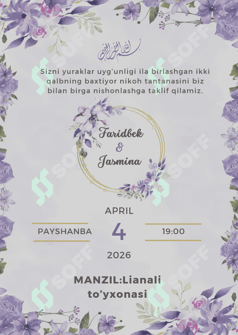to'y taklifnomasi 1