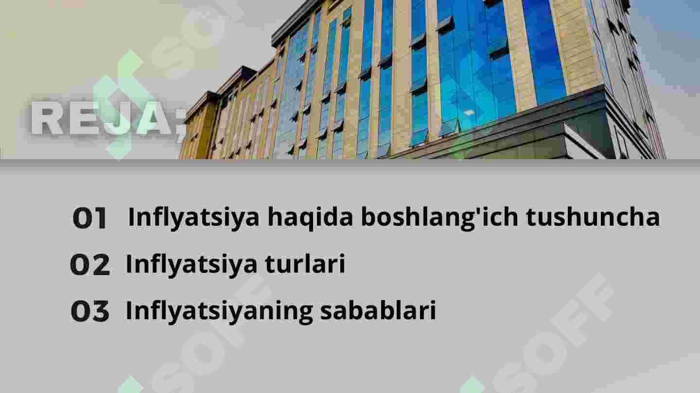 Inflatsiya , uning kelib chiqish sabablari va turlari 2