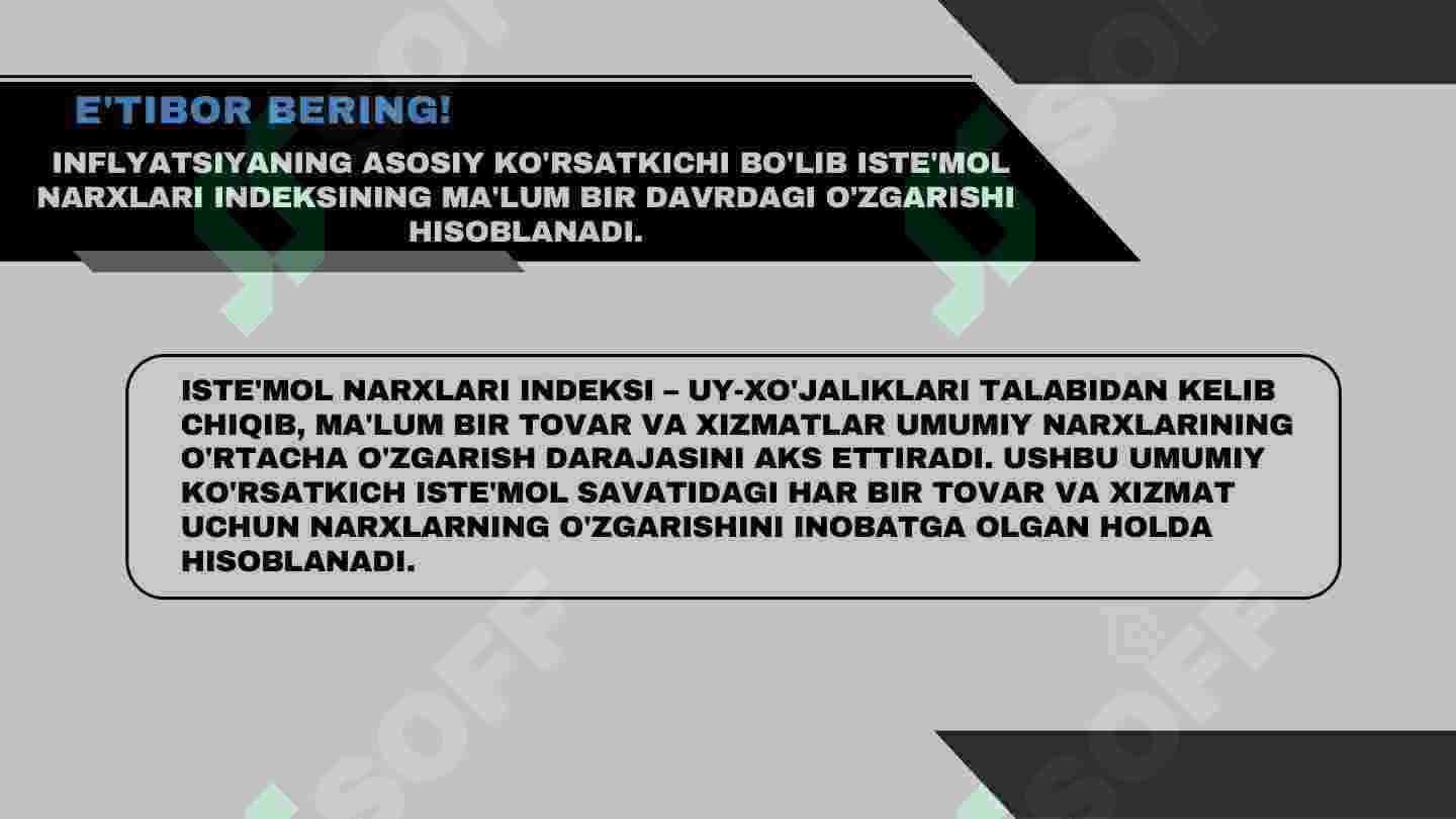 Inflatsiya , uning kelib chiqish sabablari va turlari 4