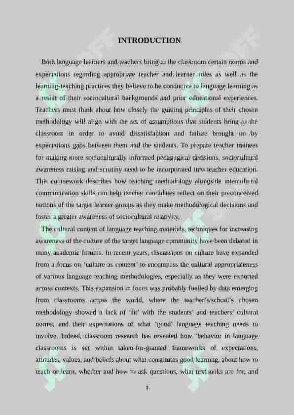 Intercultural communication in education: challenges in multiculturalism 3