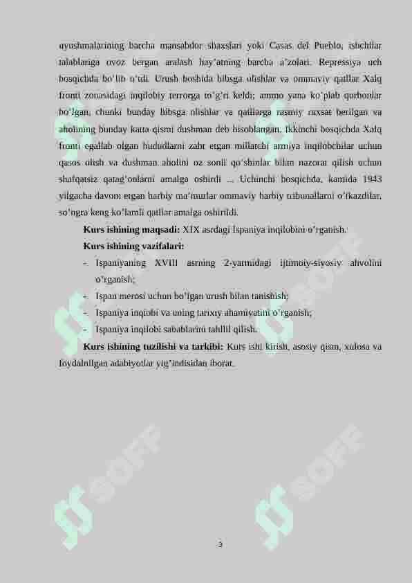 Ispaniya inqilobi va uning tarixiy ahamiyati 3