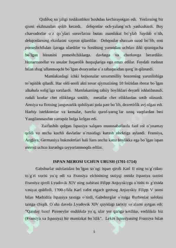 Ispaniya inqilobi va uning tarixiy ahamiyati 5