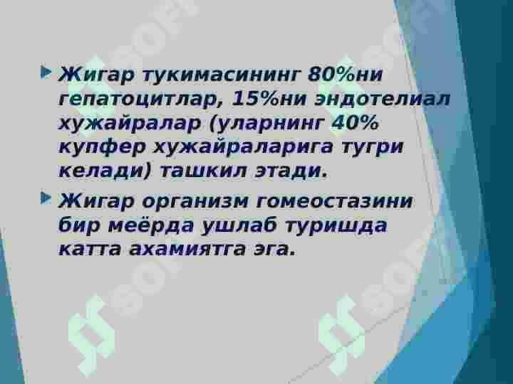 Jigar biokimyosi 3