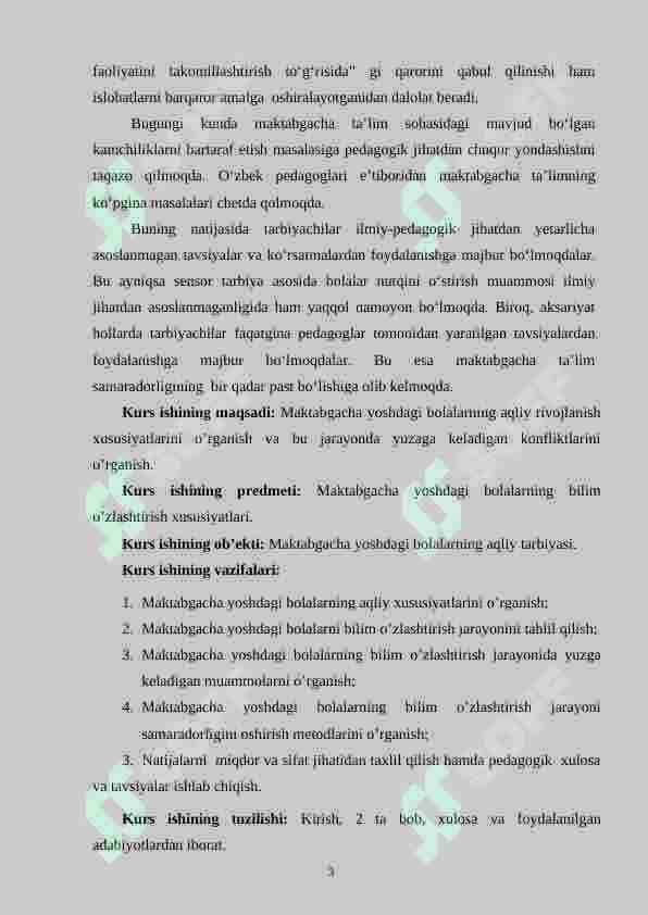Kichik maktab yoshi bolalarida bilim o’zlashtirish jarayonida yuzaga keladigan konfliktlar 3