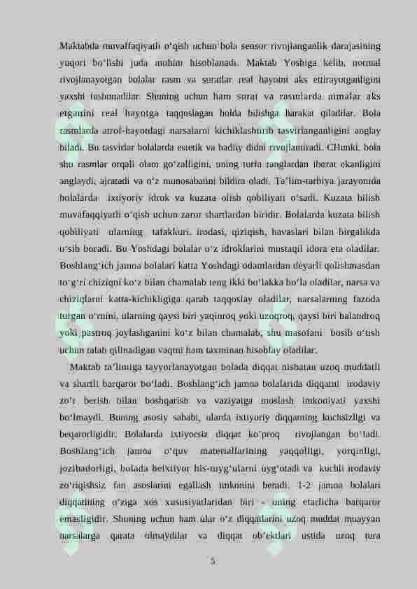 Kichik maktab yoshi bolalarida bilim o’zlashtirish jarayonida yuzaga keladigan konfliktlar 5