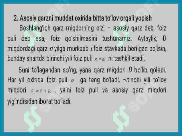 Kredit hisobi 4