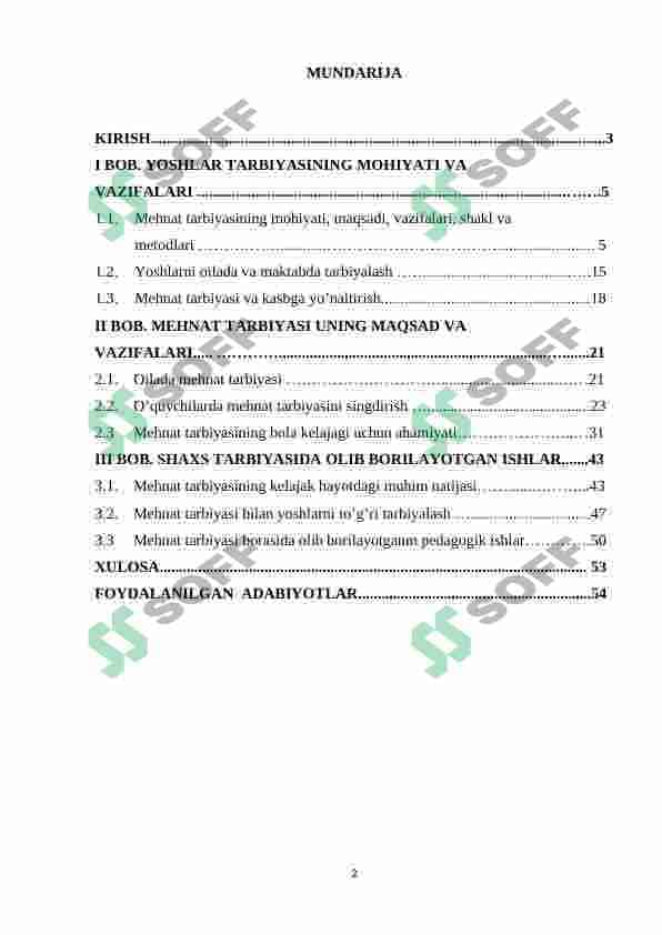 Shaxs tarbiyasida mehnat tarbiyasining o'rni 2