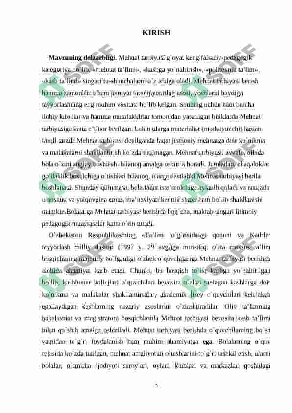 Shaxs tarbiyasida mehnat tarbiyasining o'rni 3