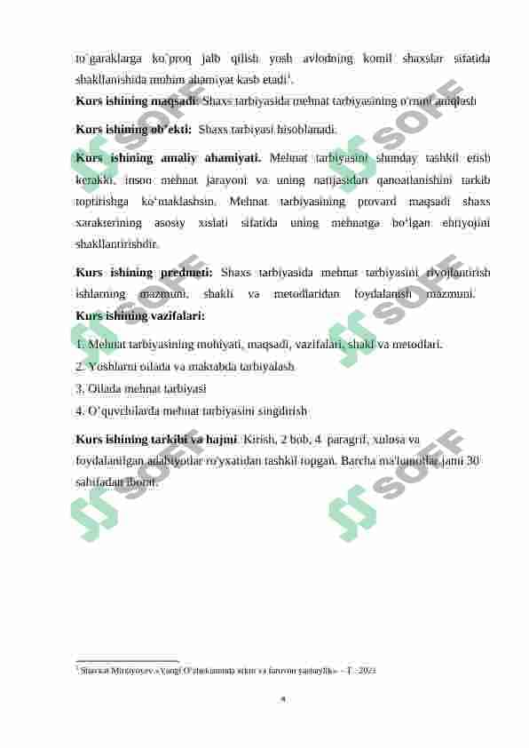 Shaxs tarbiyasida mehnat tarbiyasining o'rni 4