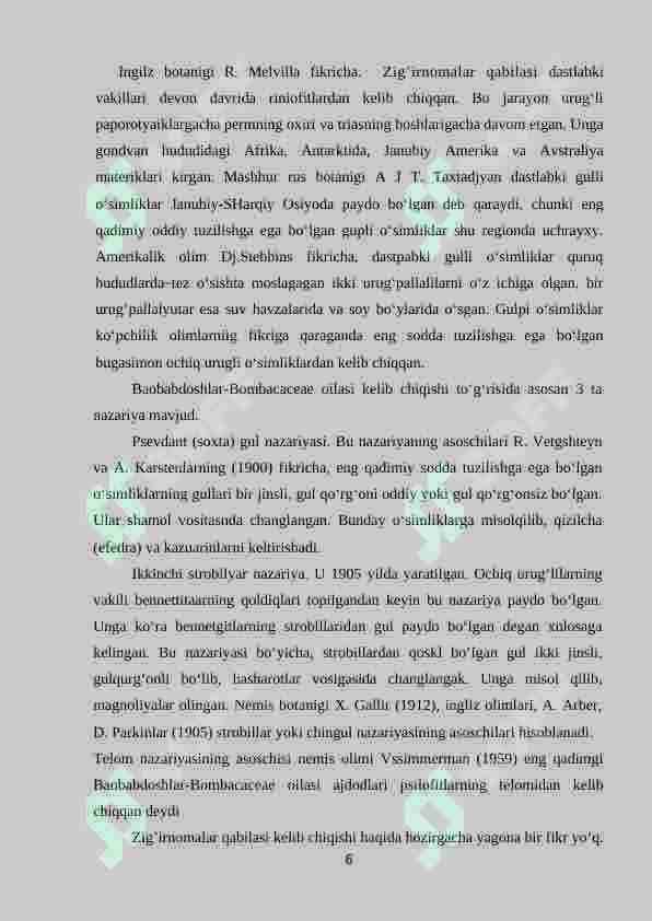 ZIG’IRNAMOLAR QABILASI 6