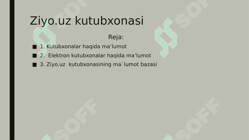 Ziyo.uz kutubxonasi