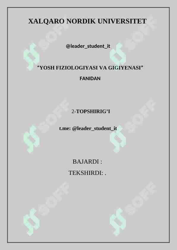ovqatlanish ratsioni