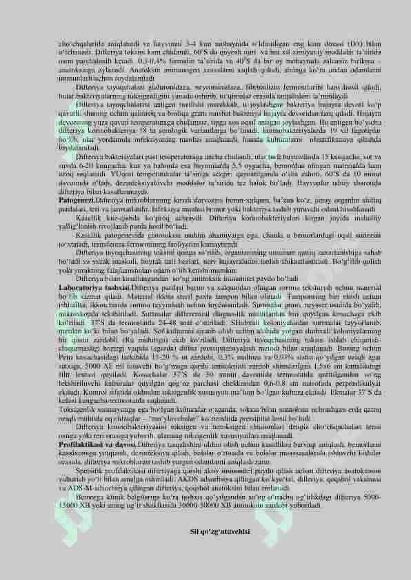 Xavo tomchi orqali yuquvchi infeksiyalar. Korinebakteriyalar. mikobakteriyalar 2