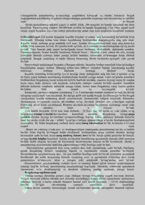 Sodda patogen jonivorlar. Bezgak, leshmanyoz. Zamburuglar keltirib chiqaruvchi kasalliklar. Dermatomikozlar, Kandidozlar 4