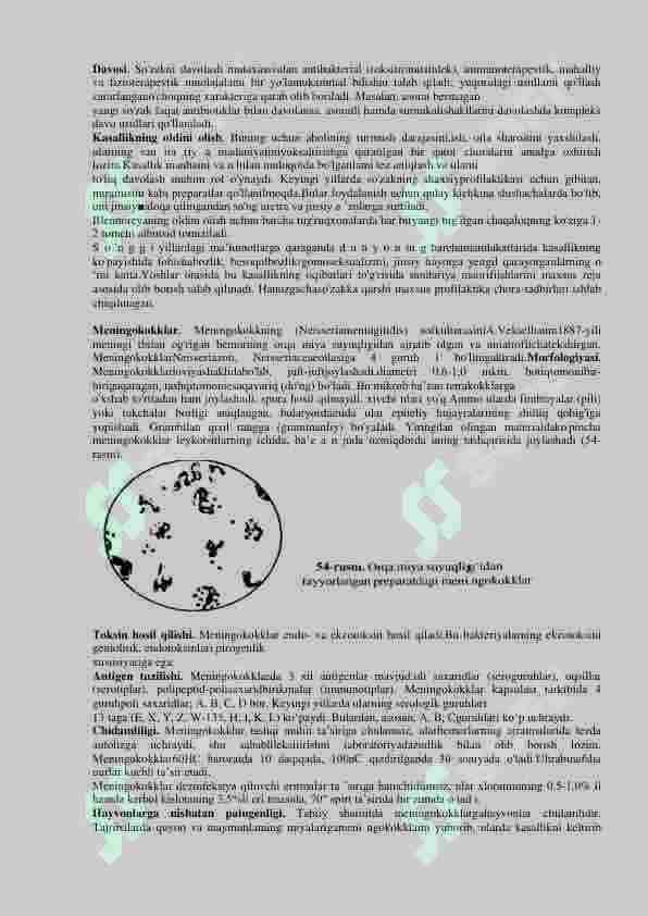 Patogen gramm manfiy: meningokok va gonogoklar. va gram musbat koklar:stafilikoklar va streptokoklar 4