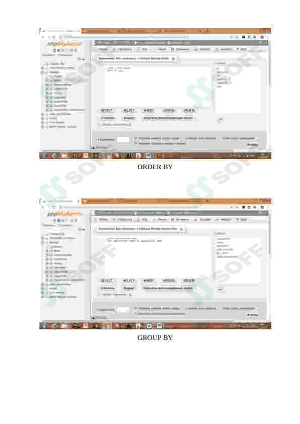 Having va group by, order by standart so’zlaridan foydalanish 4
