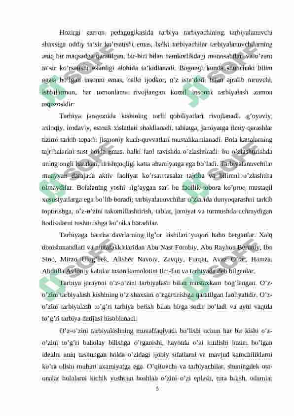 Boshlang'ich sinf o'quvchilarida mehnat terbiyasi 5