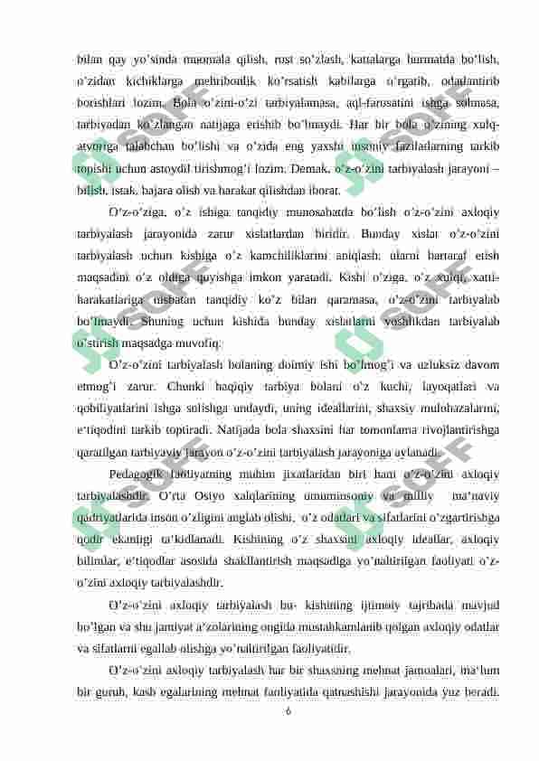 Boshlang'ich sinf o'quvchilarida mehnat terbiyasi 6