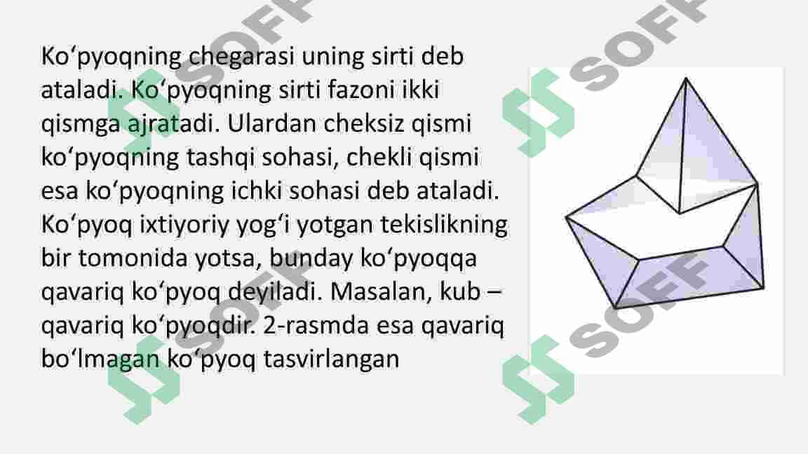 FAZOVIY GEOMETRIK  SHAKILLAR . KO’PYOQLAR 3