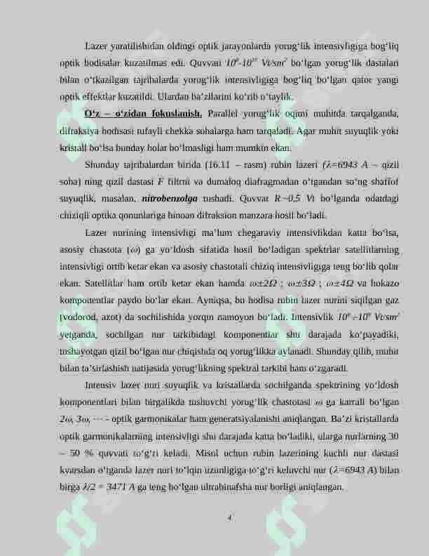Molekulyar sochilish 4