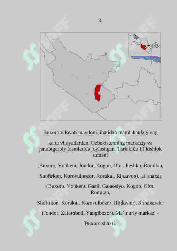 Buxoro viloyati toponimlari 4