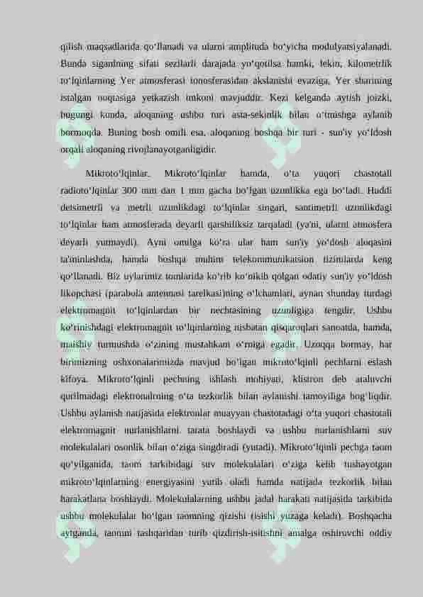 Elektromagnit to`lqin nurlanishi, spektri 8
