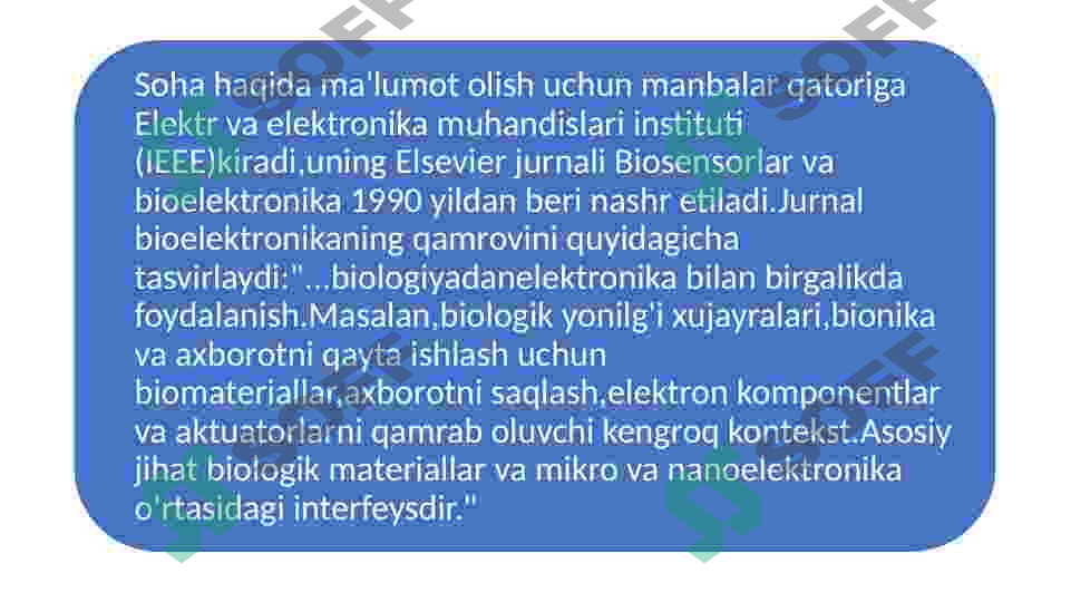 Bioelektronika 4