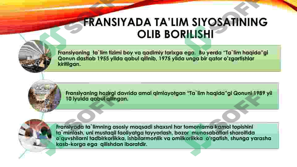 Fransiya ta’lim tizimining «Dual bosqichi» xususiyatlari 4