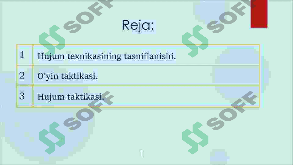Gandbol o'yinida yakka holda hujum qilish taktikasi 2