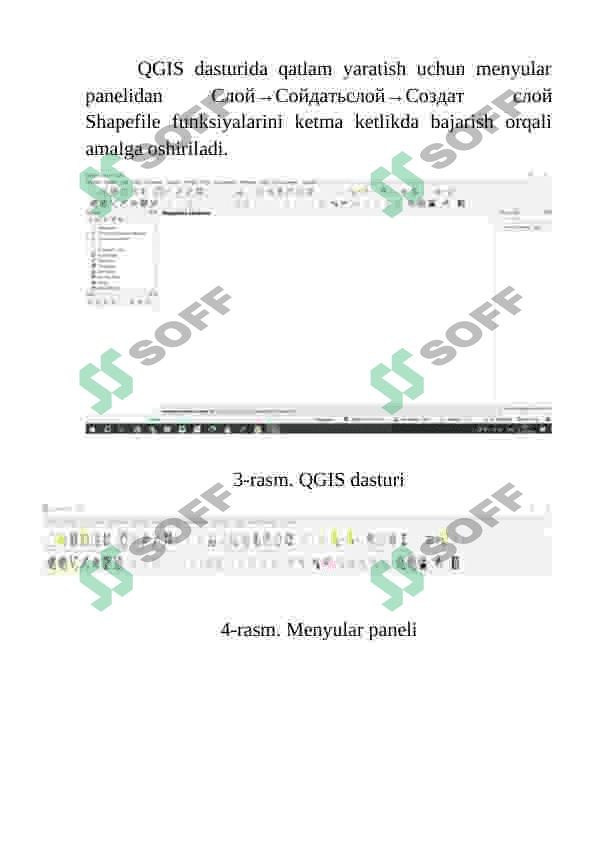 QGIS dasturini ishga tushirish 4