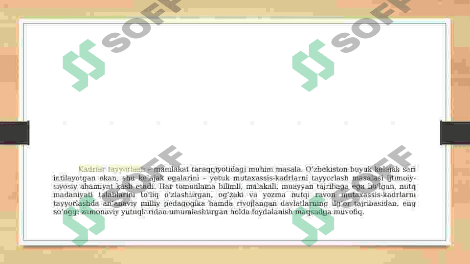 Yozma ishlarni baholash mezonlarini boʻyicha tavsiya tayyorlash 4