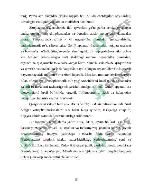 UMIRTQASIZ HAYVONLAR KELIB CHIQISHIDA FILOGENETIK BOG‘LIQLIGI 3