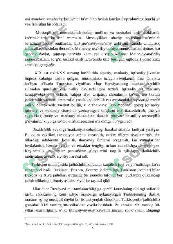 Turkiston jadidchilik harakati 6