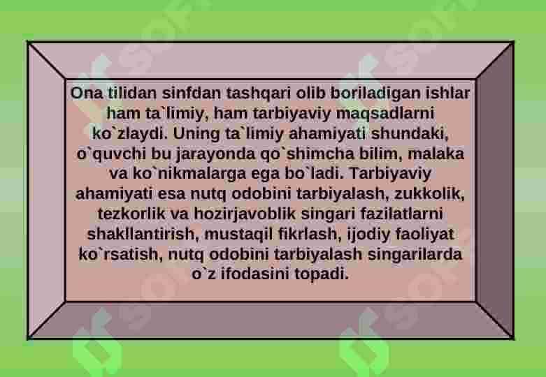 Ona tilida sinfdan tashqari ishlarni tashkil etish 3