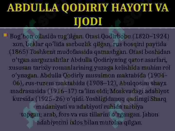 o'tkan kunlar 3