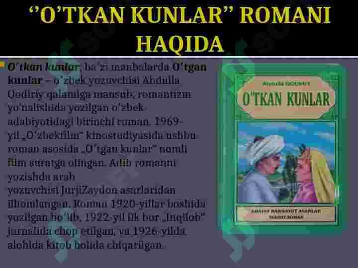 o'tkan kunlar 4