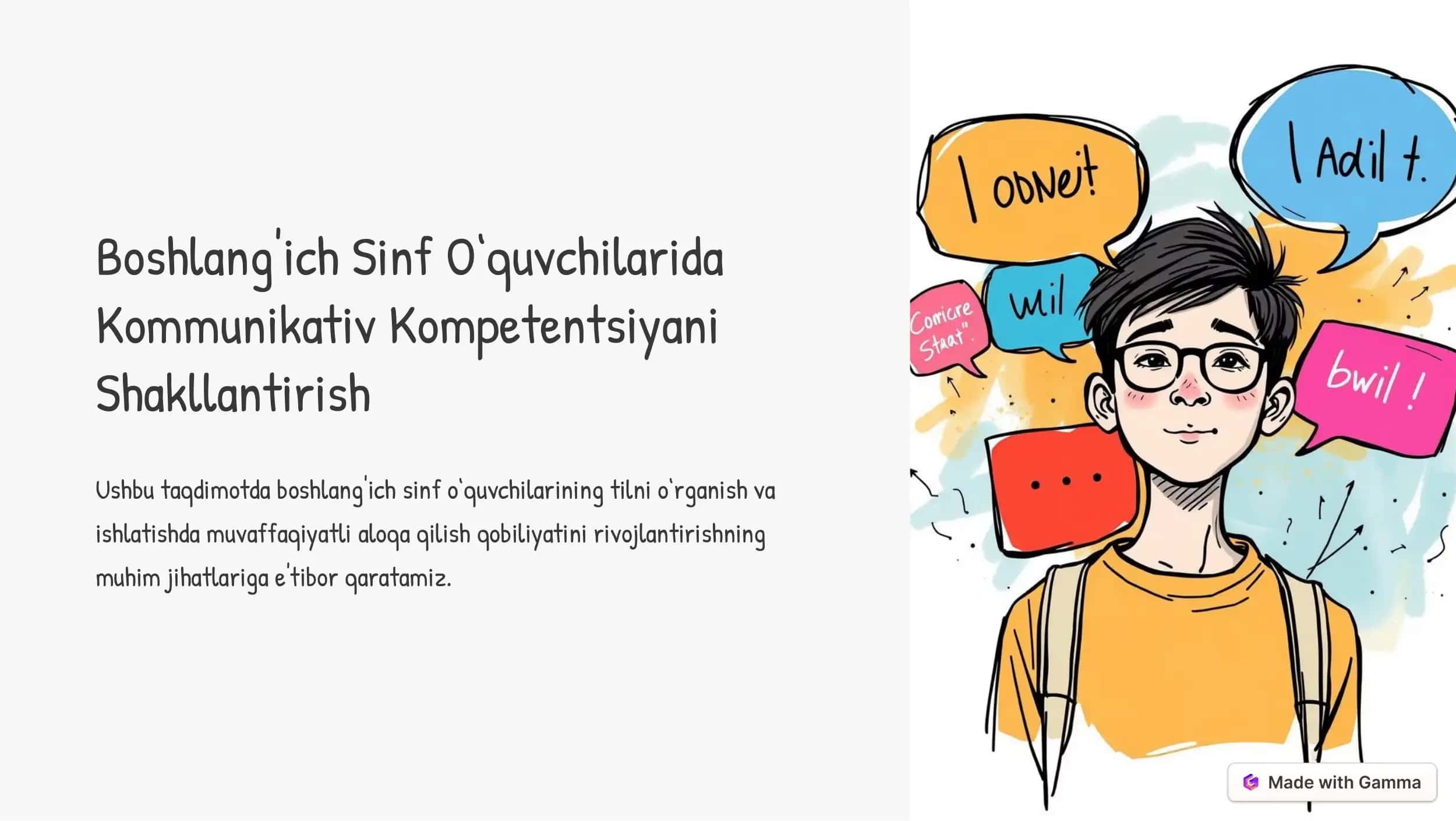 Boshlang'ich Sinf O‘quvchilarida Kommunikativ Kompetentsiyani Shakllantirish 1