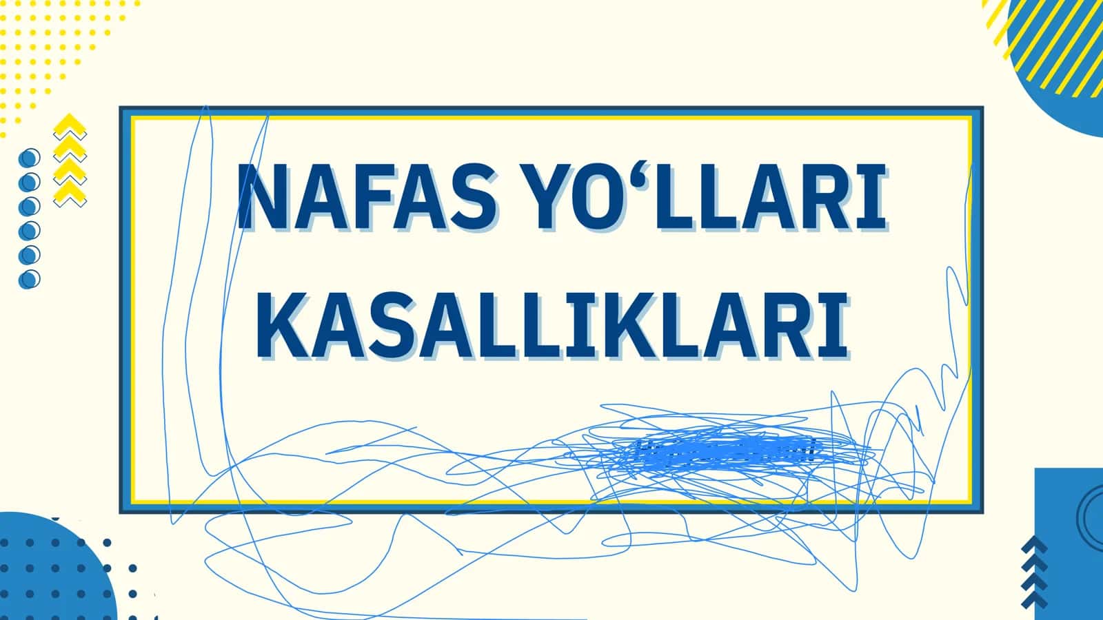 Nafas yoʻllari kasalliklari 1